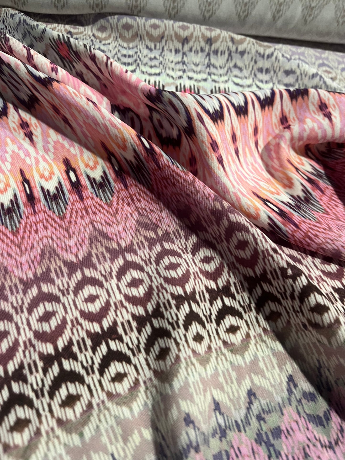 HYACINTHE 016 viscose ethnical stripes