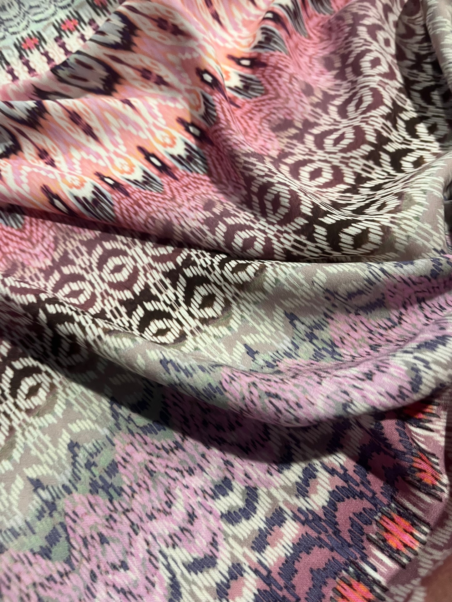 HYACINTHE 016 viscose ethnical stripes