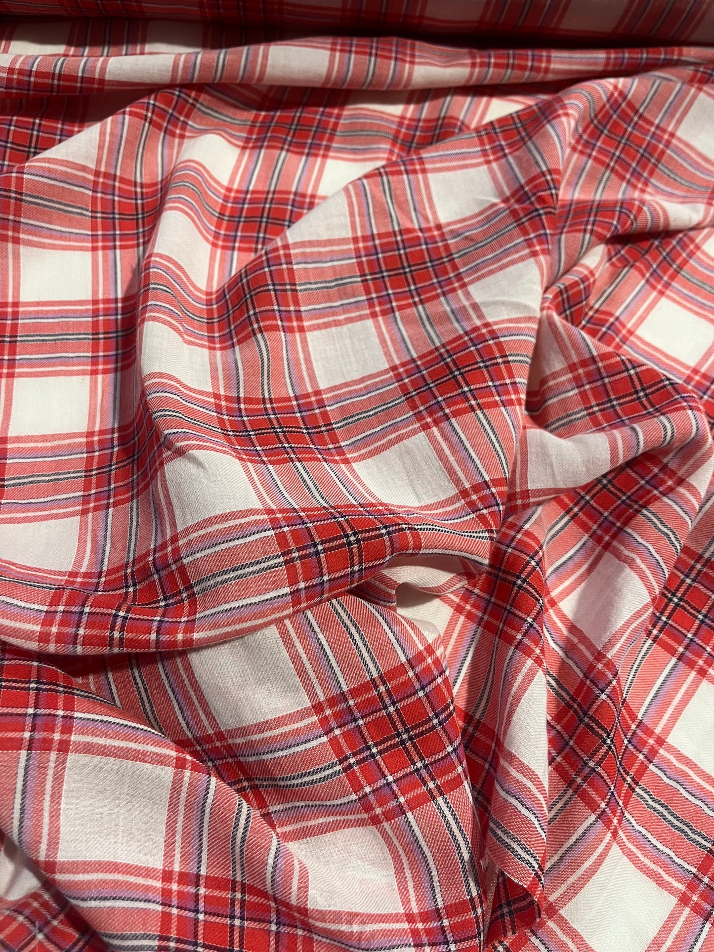 HYACINTHE 017 cotton crinckle check