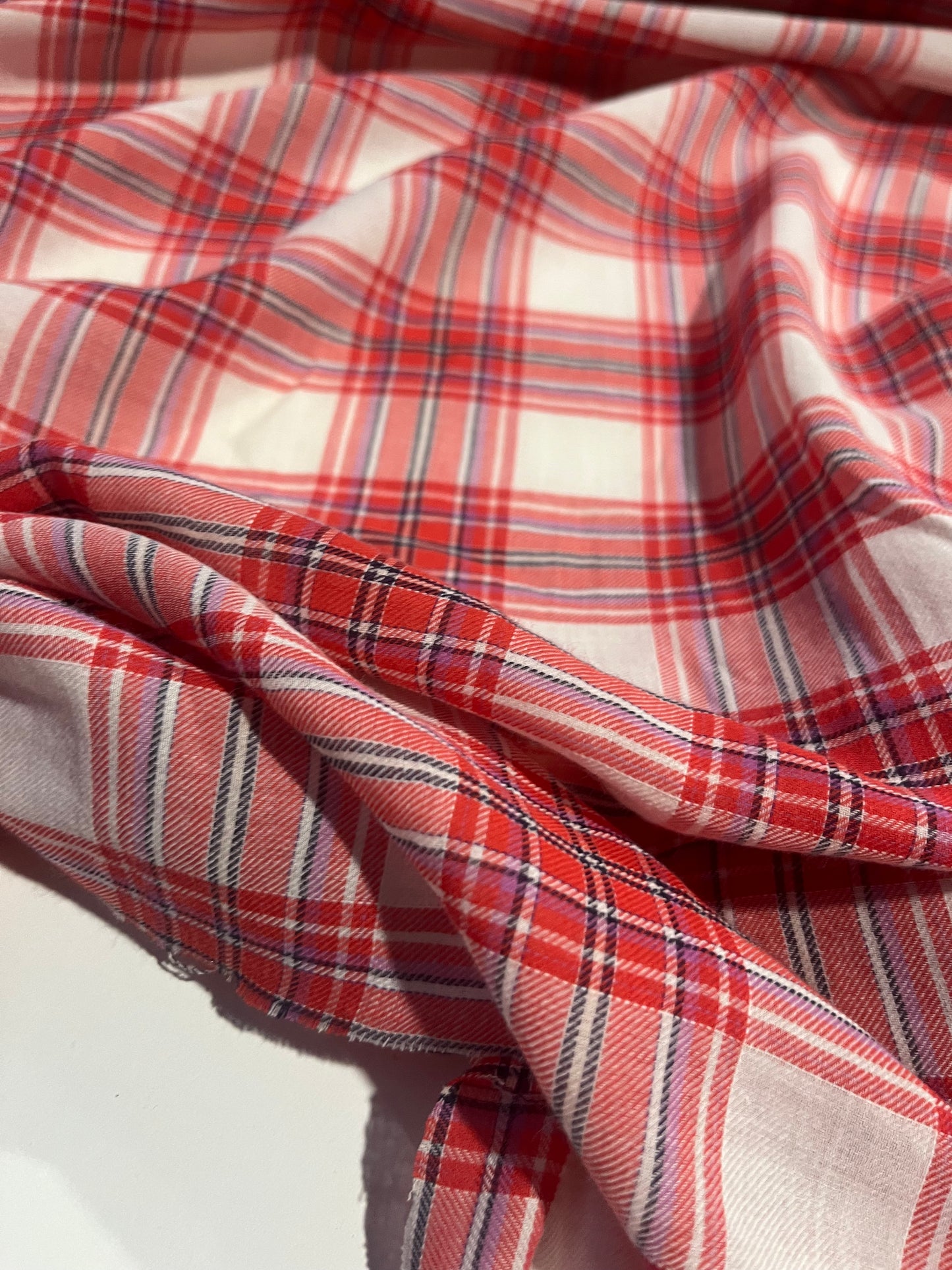 HYACINTHE 017 cotton crinckle check