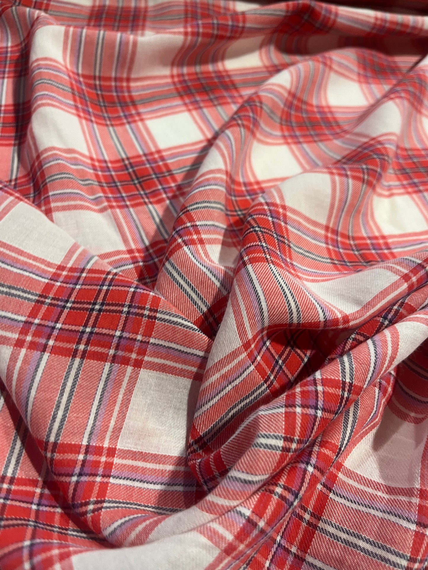 HYACINTHE 017 cotton crinckle check