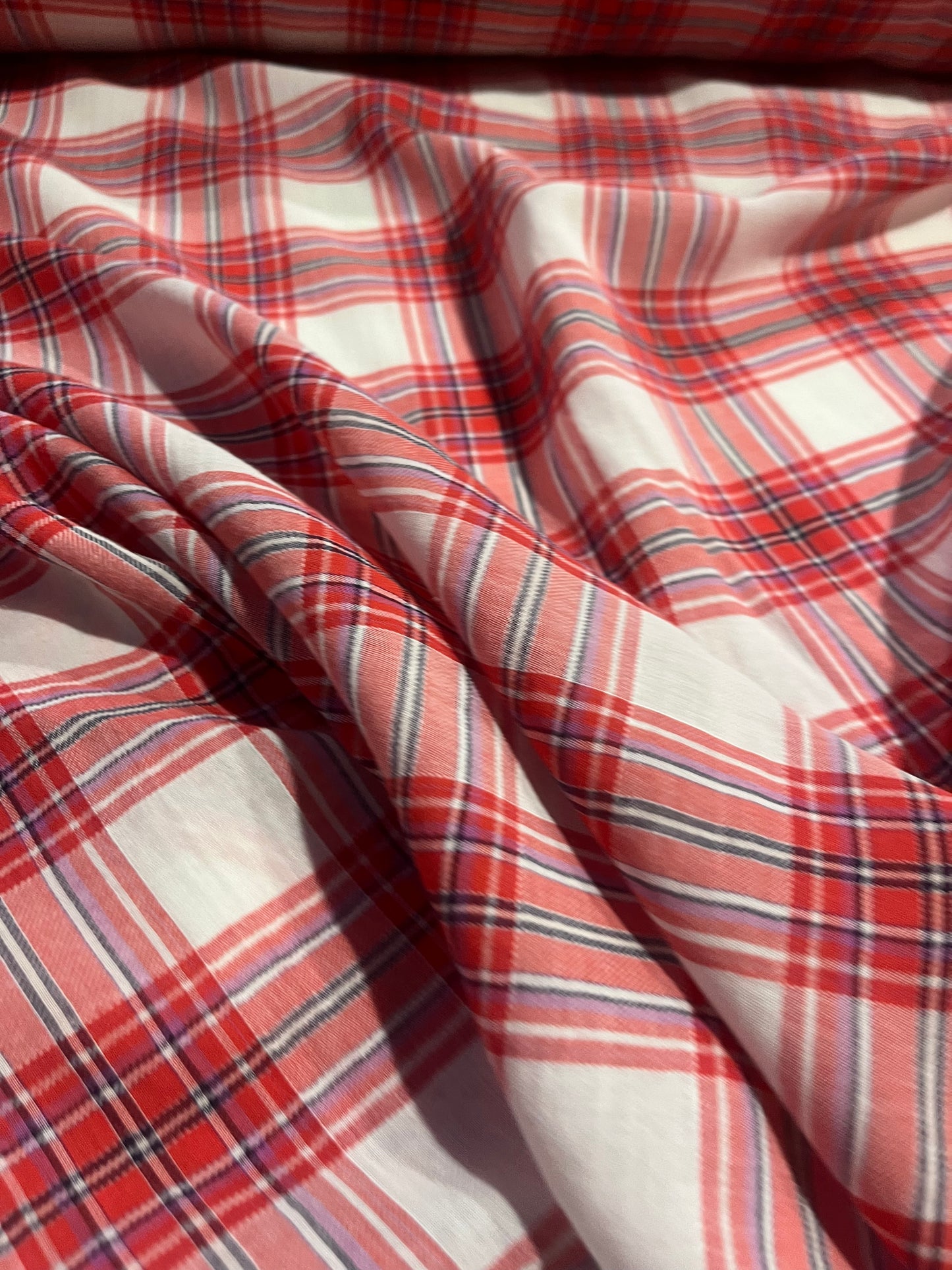 HYACINTHE 017 cotton crinckle check