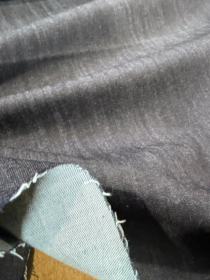 RAW DENIM 002 dark indigo denim super stretch