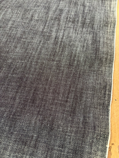 RAW DENIM 003 midweight stretch denim slub