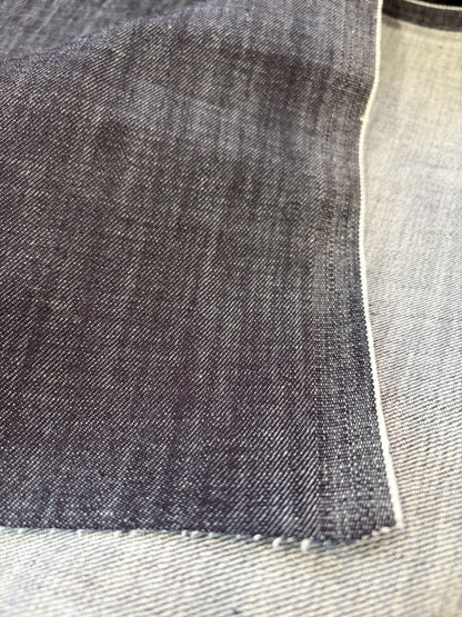 RAW DENIM 003 midweight stretch denim slub