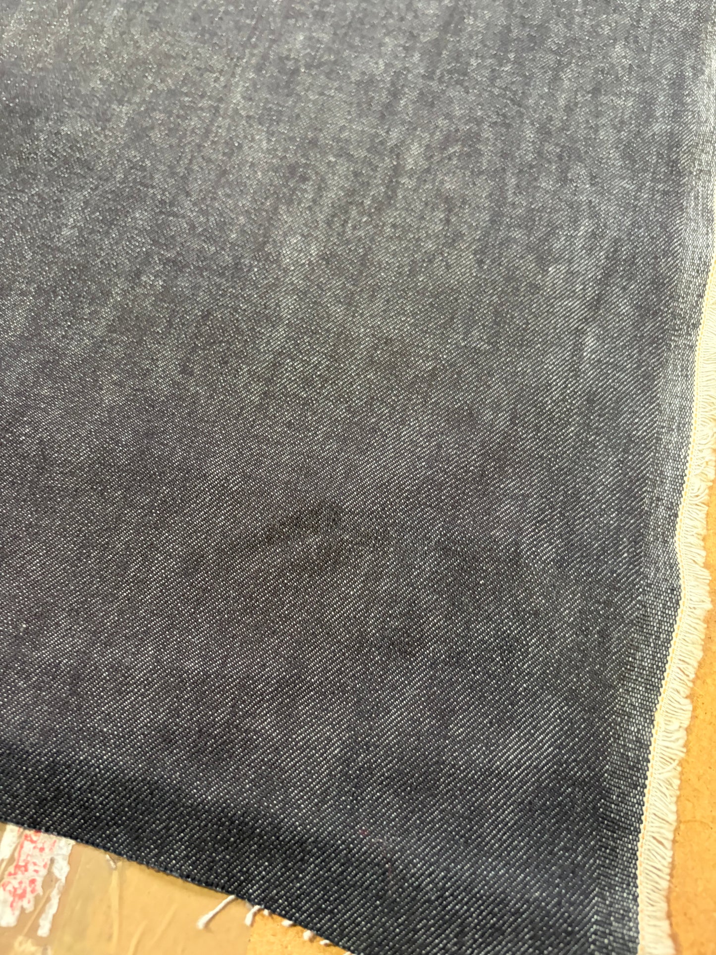 RAW DENIM 005 heavy denim indigo no stretch