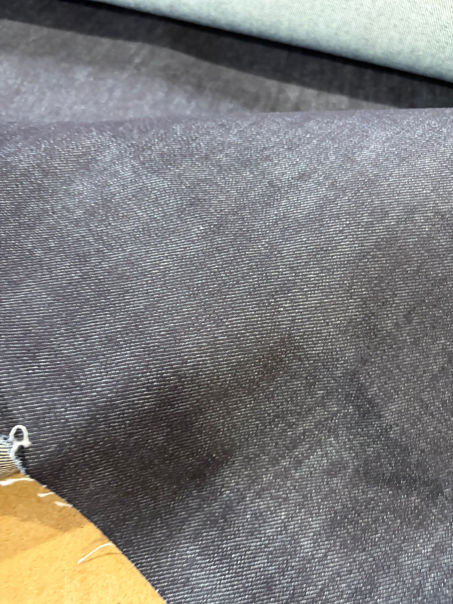 RAW DENIM 005 heavy denim indigo no stretch