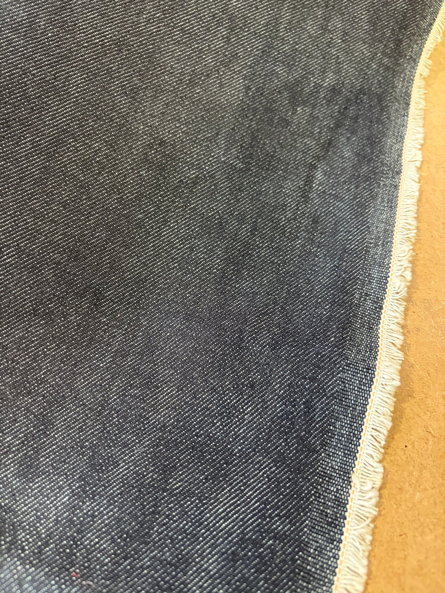 RAW DENIM 005 heavy denim indigo no stretch
