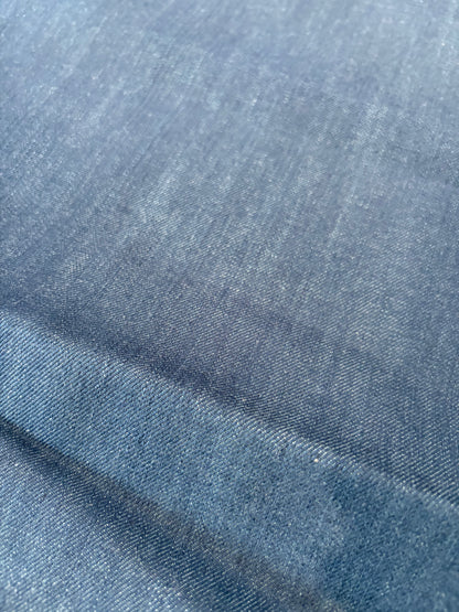 RAW DENIM 006 midweight denim indigo no stretch