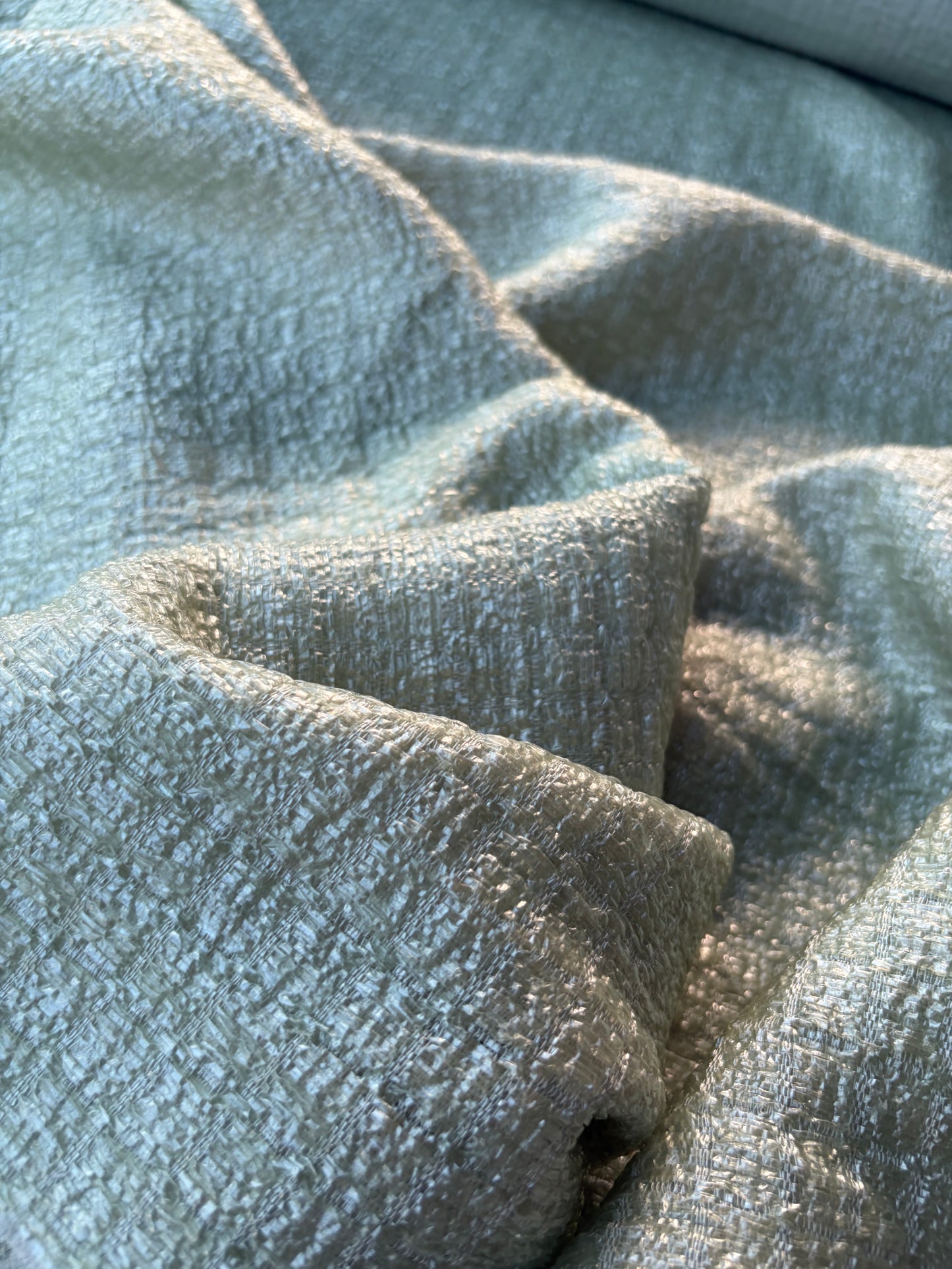 MARGE 039 shiny Chanel style fabric sage green