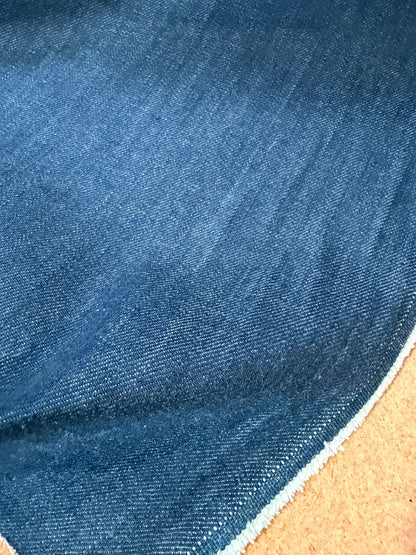 RAW DENIM 006 midweight denim indigo no stretch