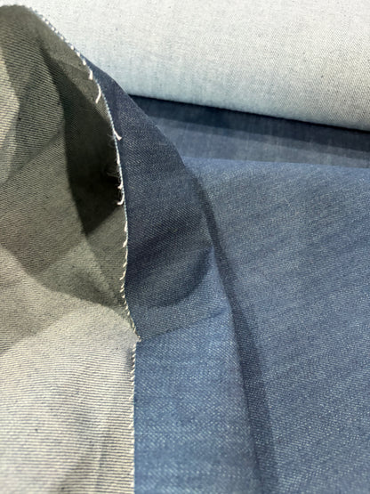 RAW DENIM 006 midweight denim indigo no stretch