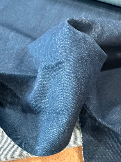 RAW DENIM 006 midweight denim indigo no stretch