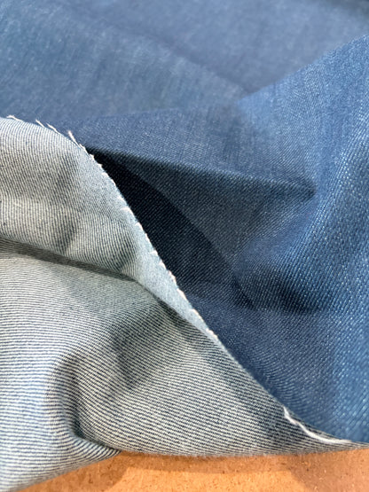 RAW DENIM 006 midweight denim indigo no stretch