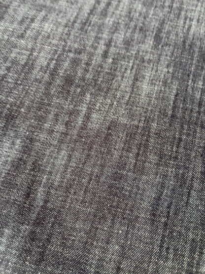 RAW DENIM 007 midweight stretch denim slub