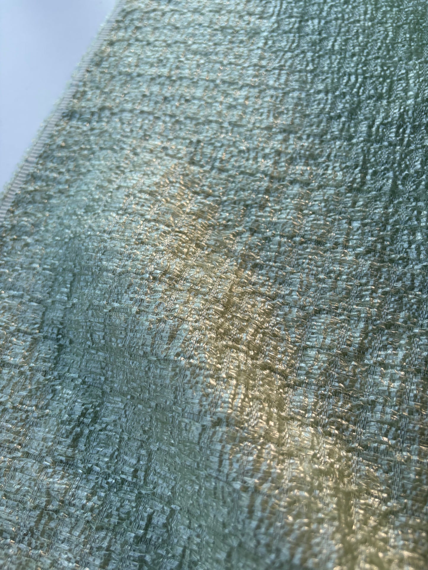 MARGE 039 shiny Chanel style fabric sage green