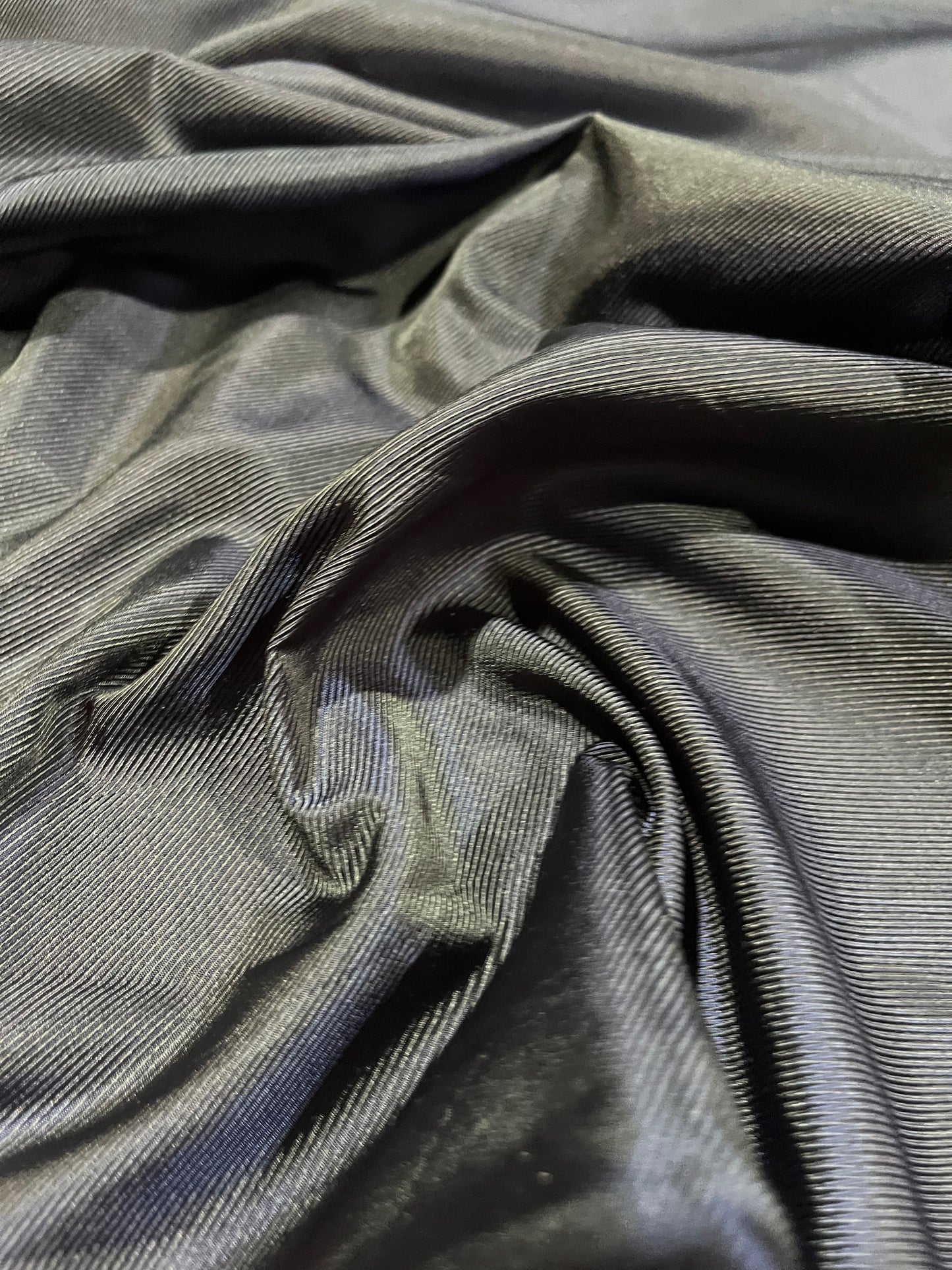 F01 CAN 412  viscose twill satin navy