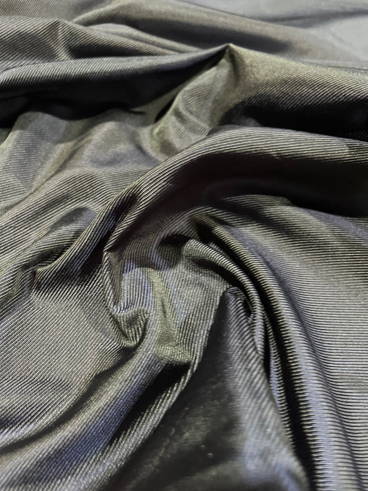 F01 CAN 412  viscose twill satin navy