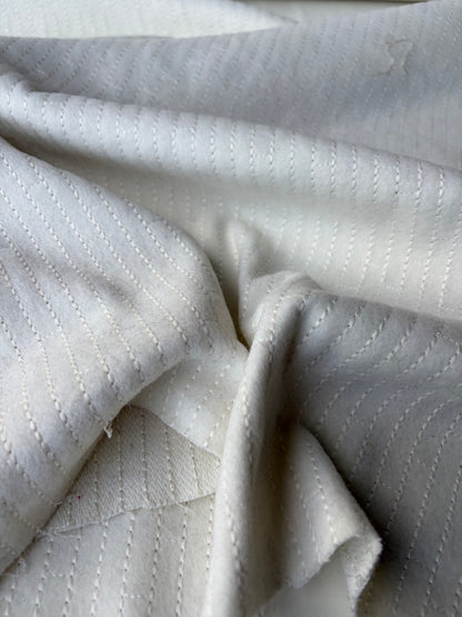 MORTY 001 white wool fleece