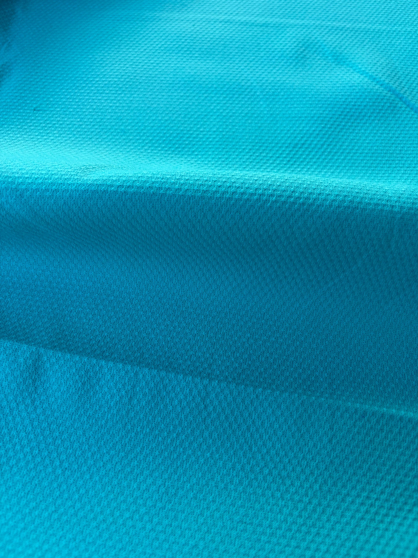 MARGE 041 cotton stretch piqué turquoise