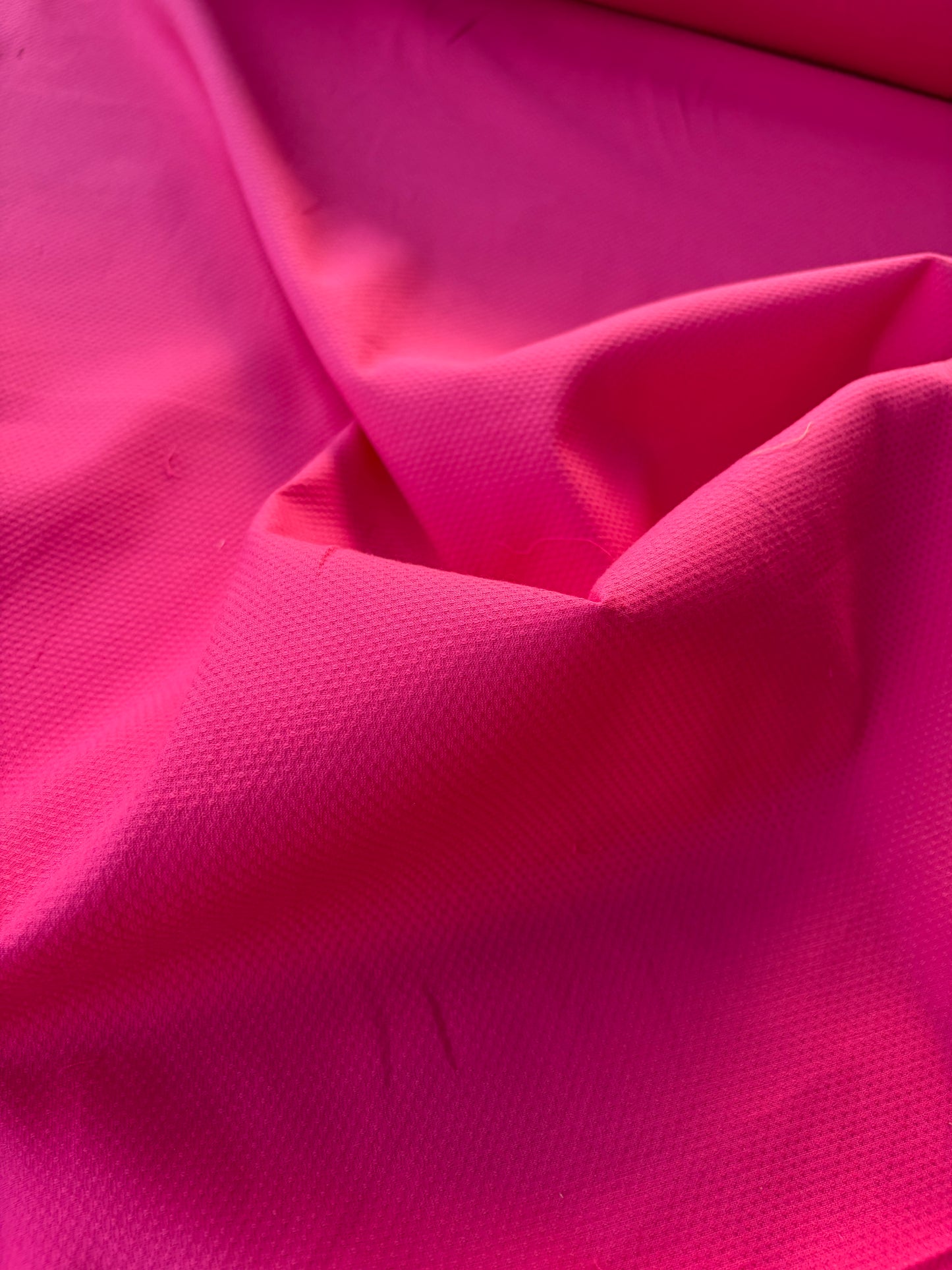 MARGE 042 cotton stretch piqué fuchsia