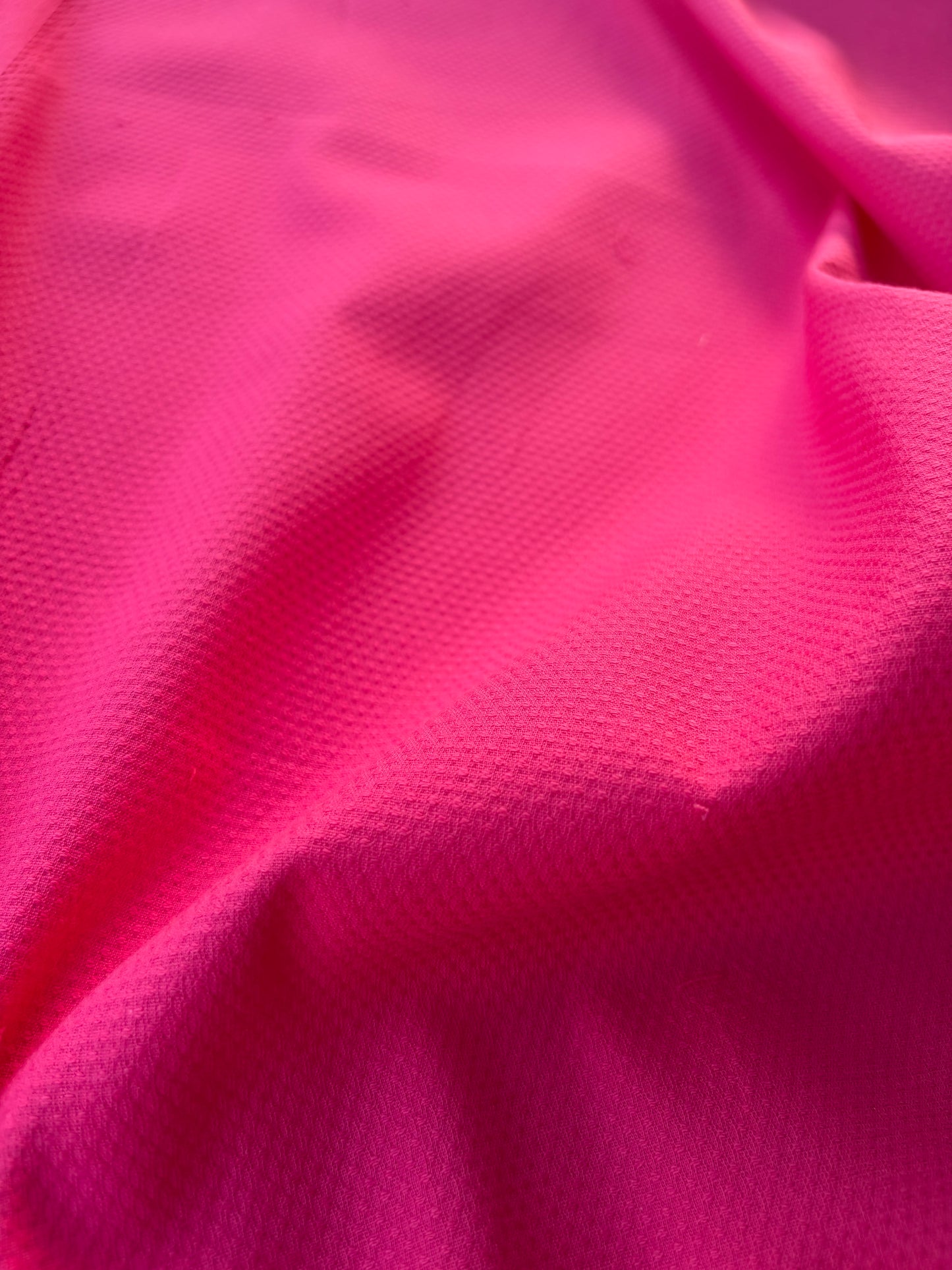 MARGE 042 cotton stretch piqué fuchsia
