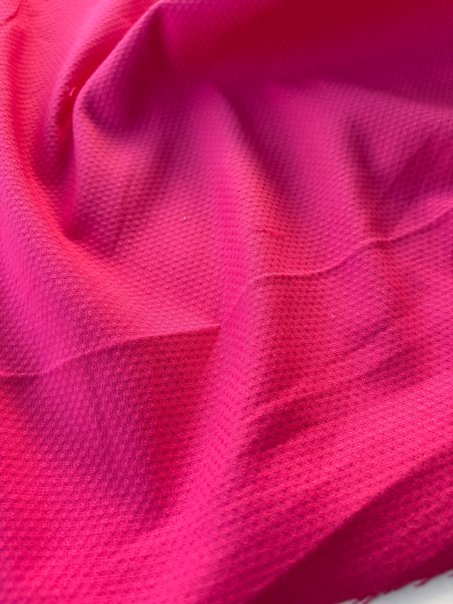 MARGE 042 cotton stretch piqué fuchsia