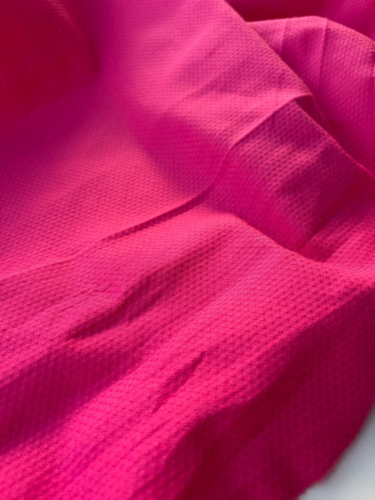 MARGE 042 cotton stretch piqué fuchsia