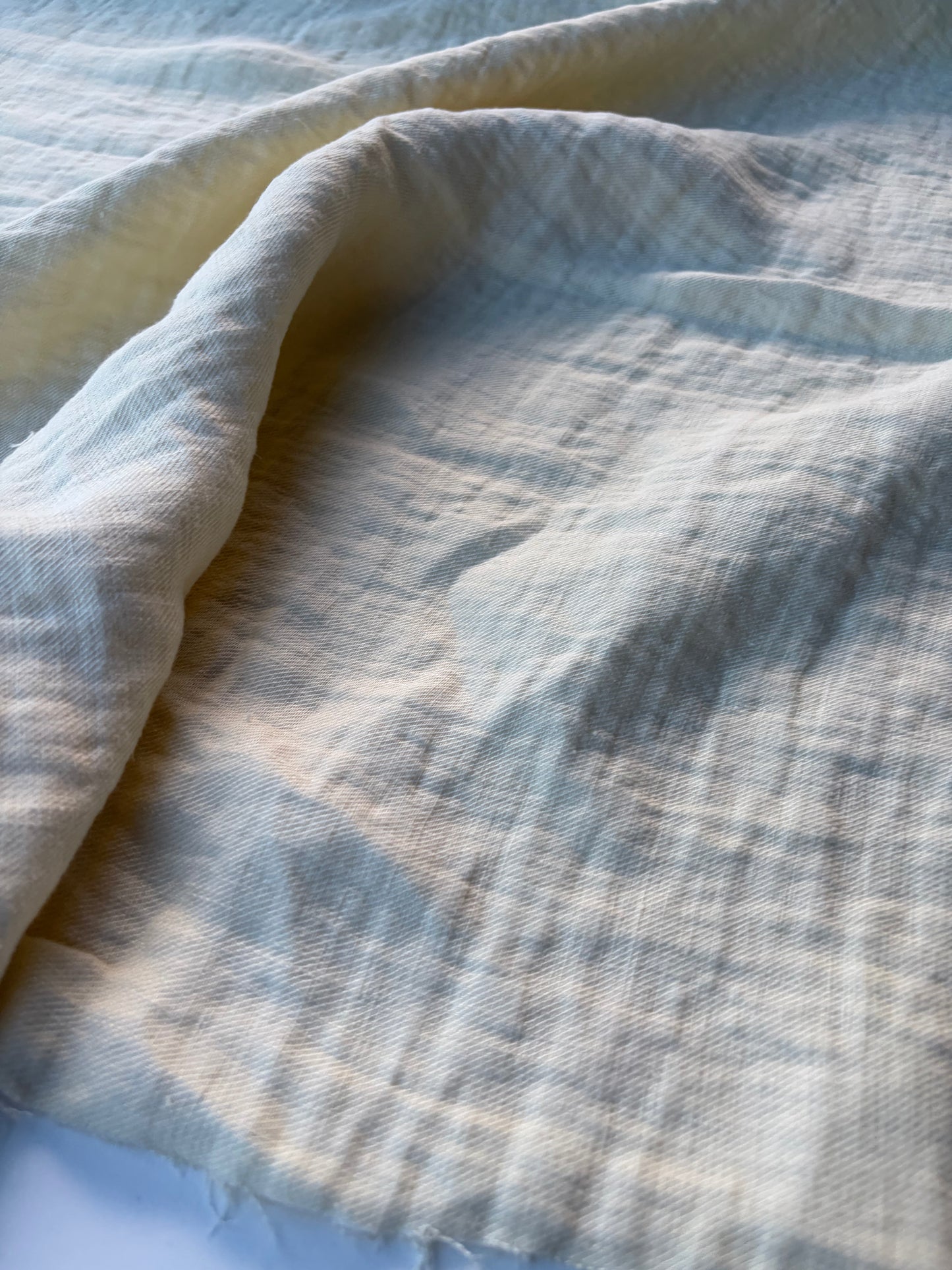 MARGE 043 100% heavy washed linen cream colour