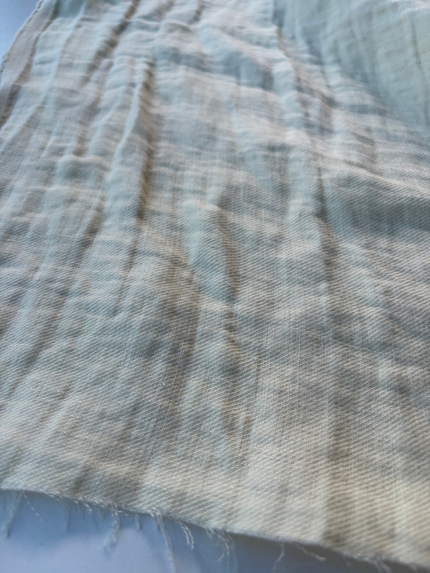 MARGE 043 100% heavy washed linen cream colour