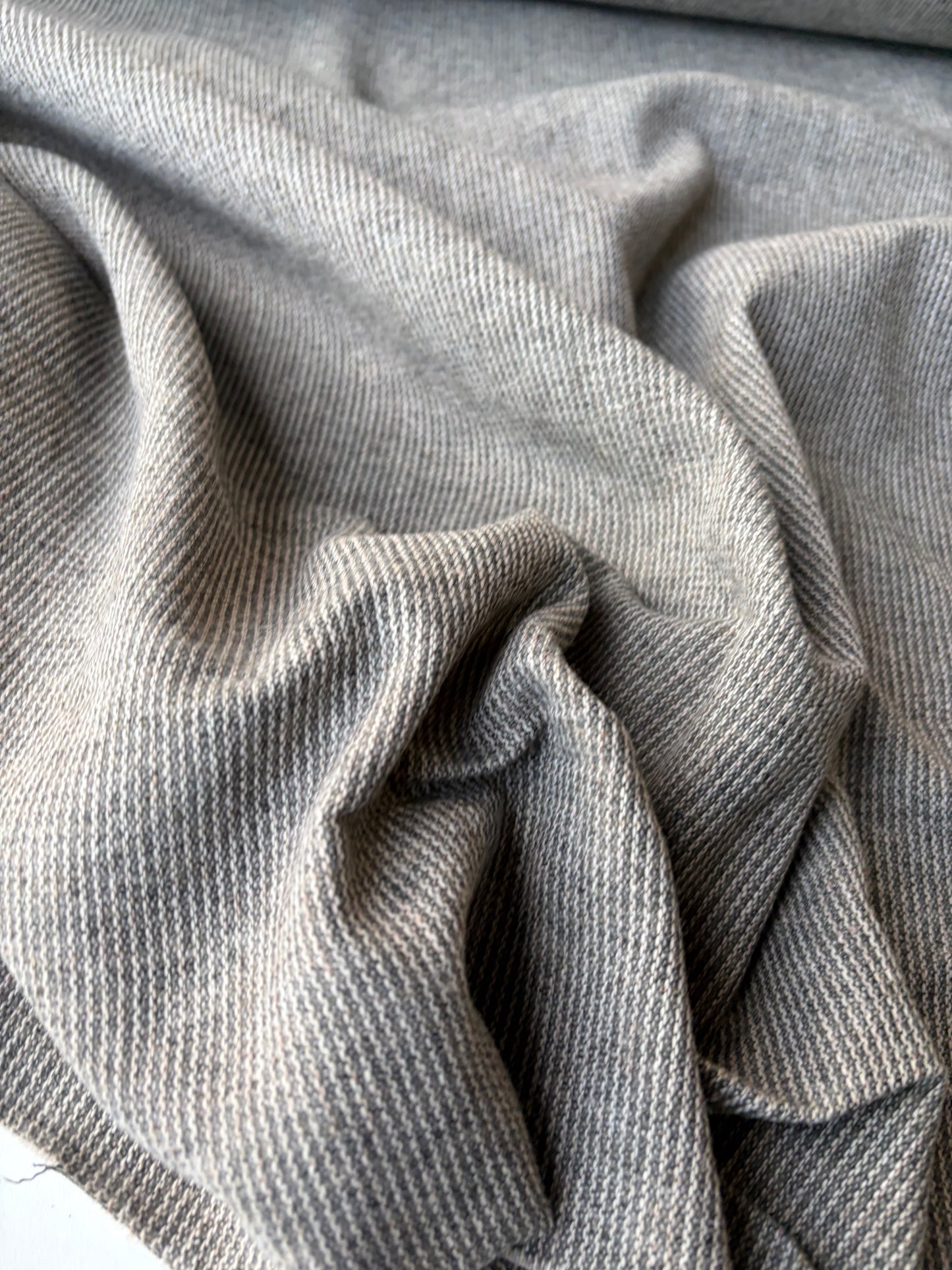MORTY 005 heavy wool pinstripe