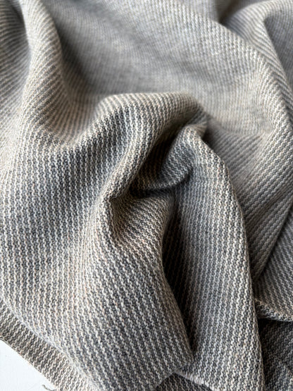 MORTY 005 heavy wool pinstripe