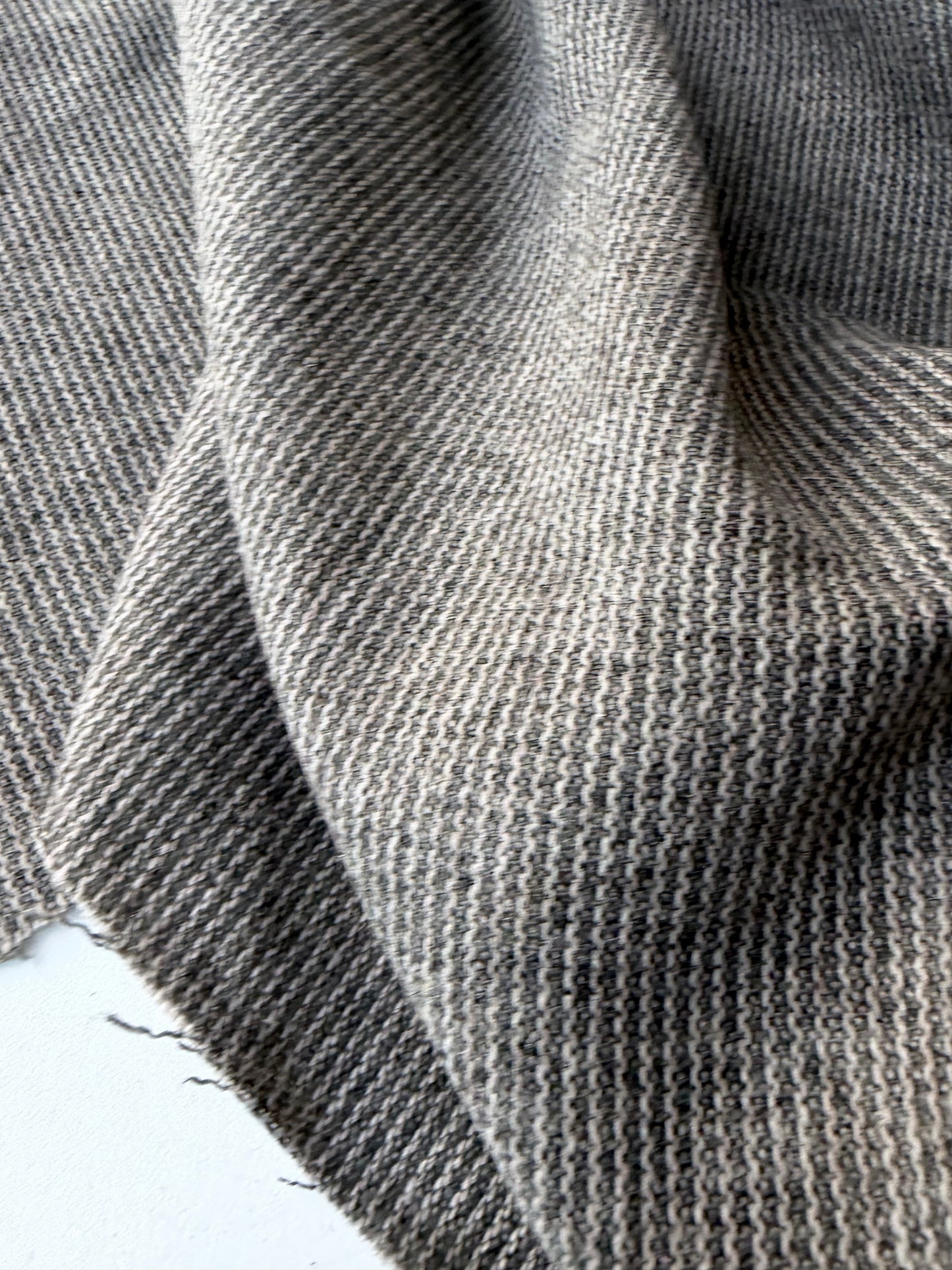 MORTY 005 heavy wool pinstripe
