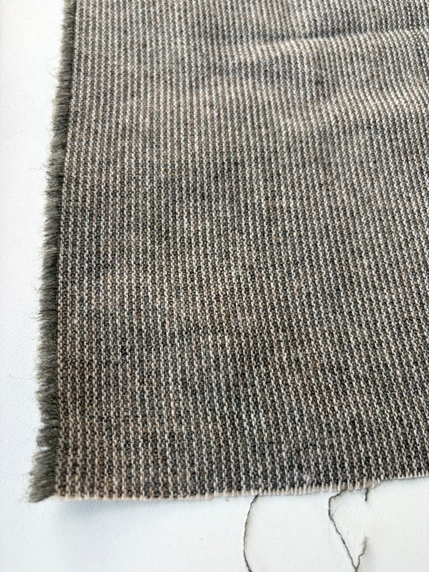 MORTY 005 heavy wool pinstripe