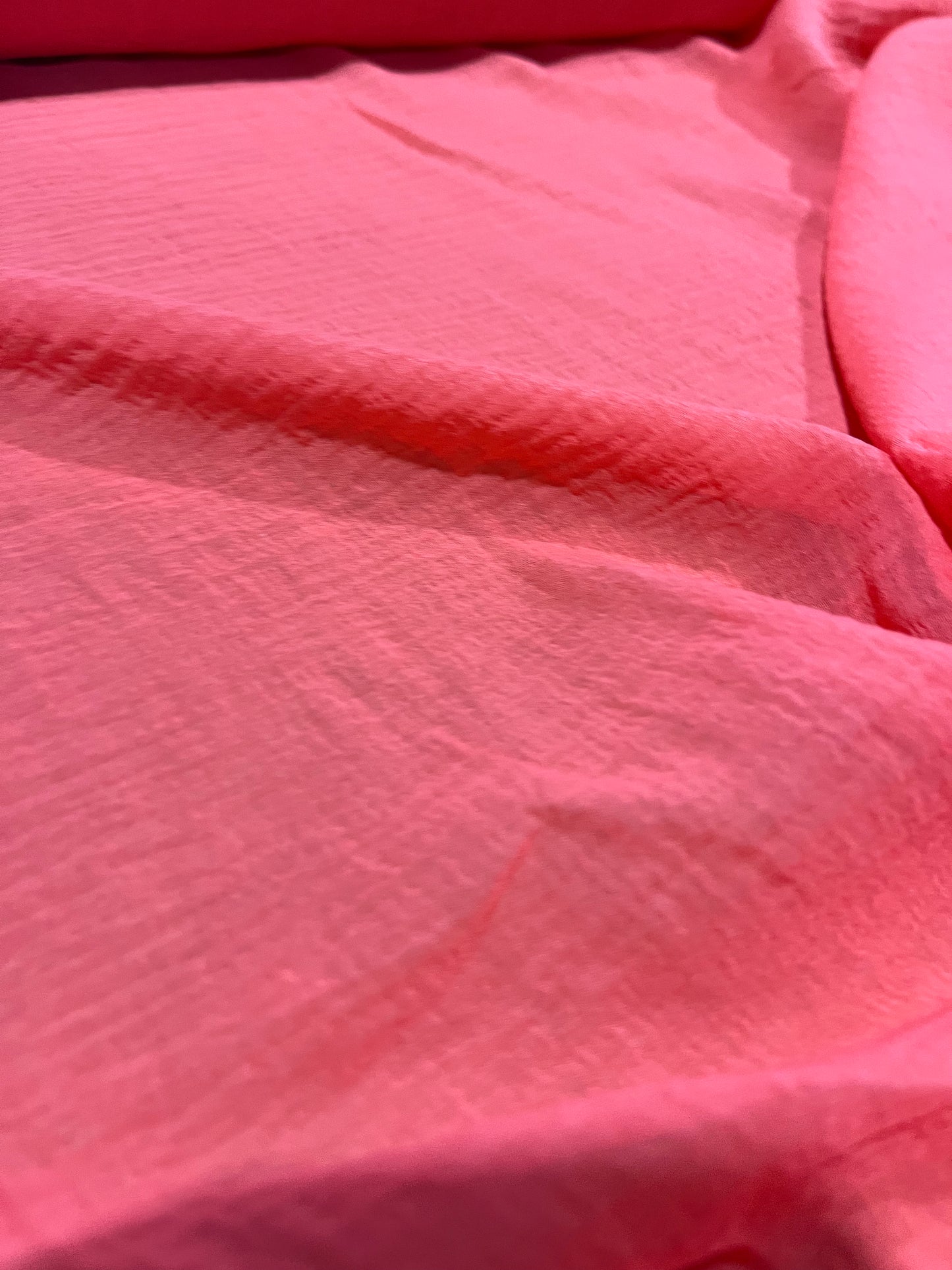 E01 CAN 418 voile cotton silk coral