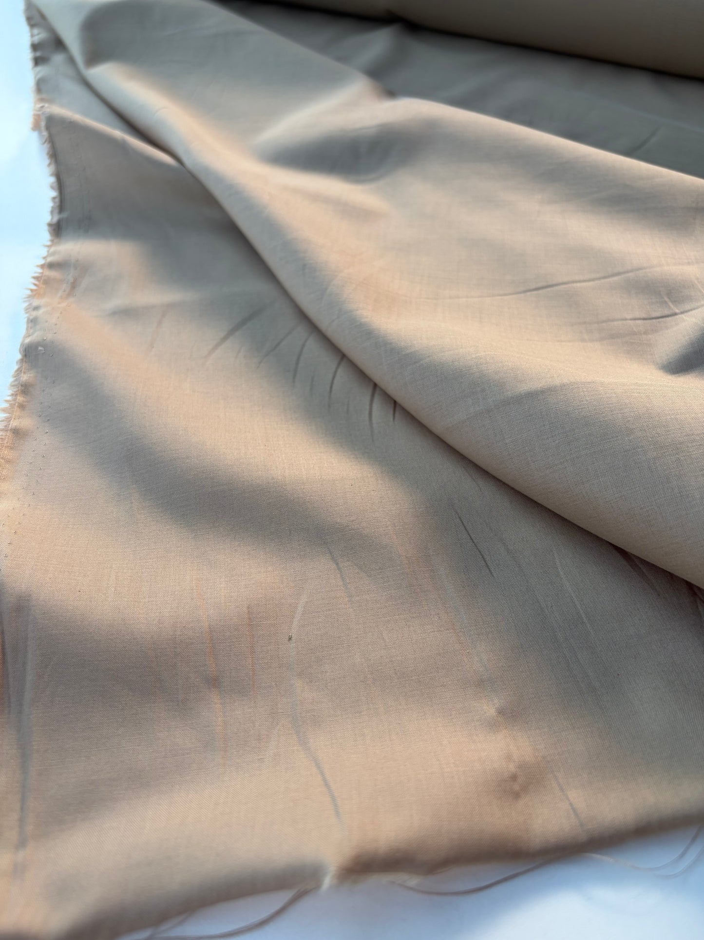 MARGE 044 cotton voile stretch sand