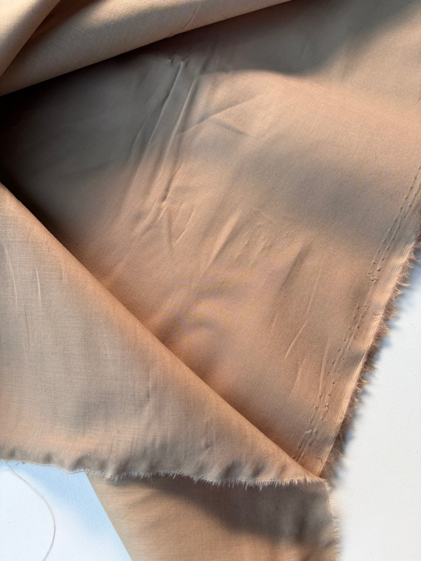 MARGE 044 cotton voile stretch sand