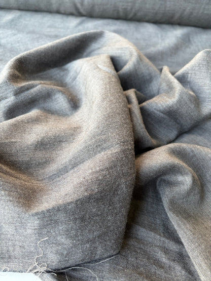 MORTY 006 taupe coloured viscose wool