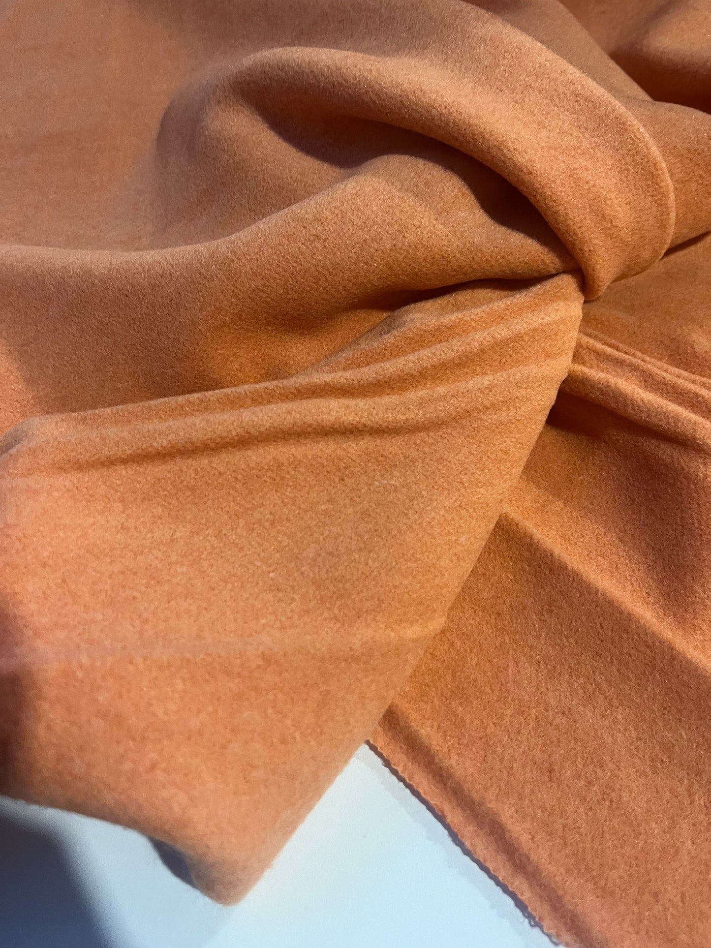 JACKIE 002 boiled wool tangerine