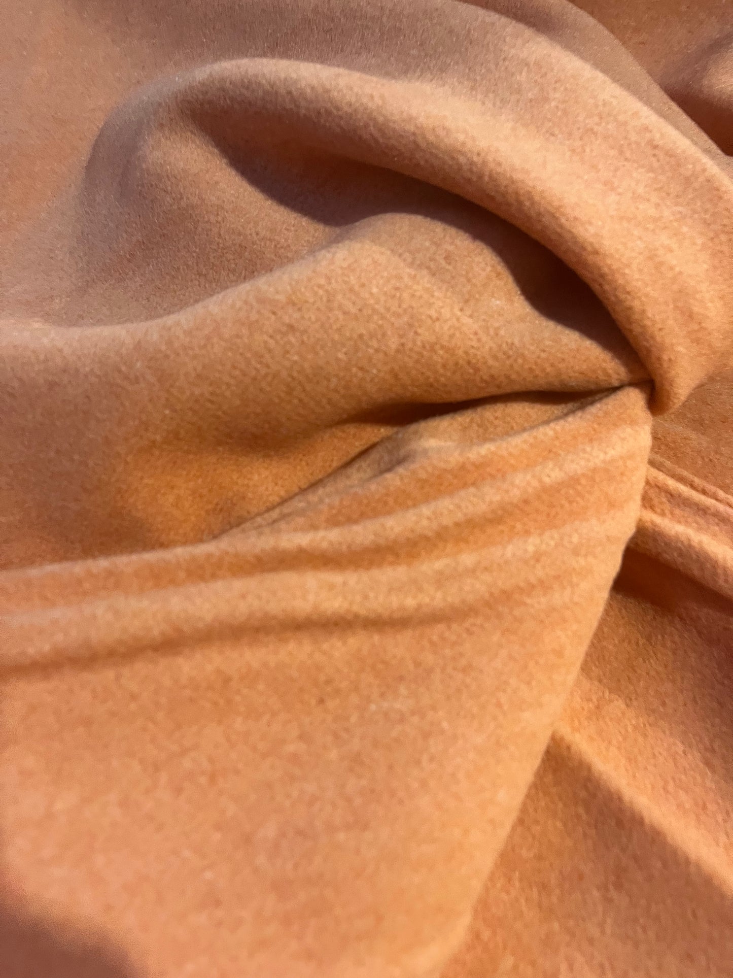 JACKIE 002 boiled wool tangerine