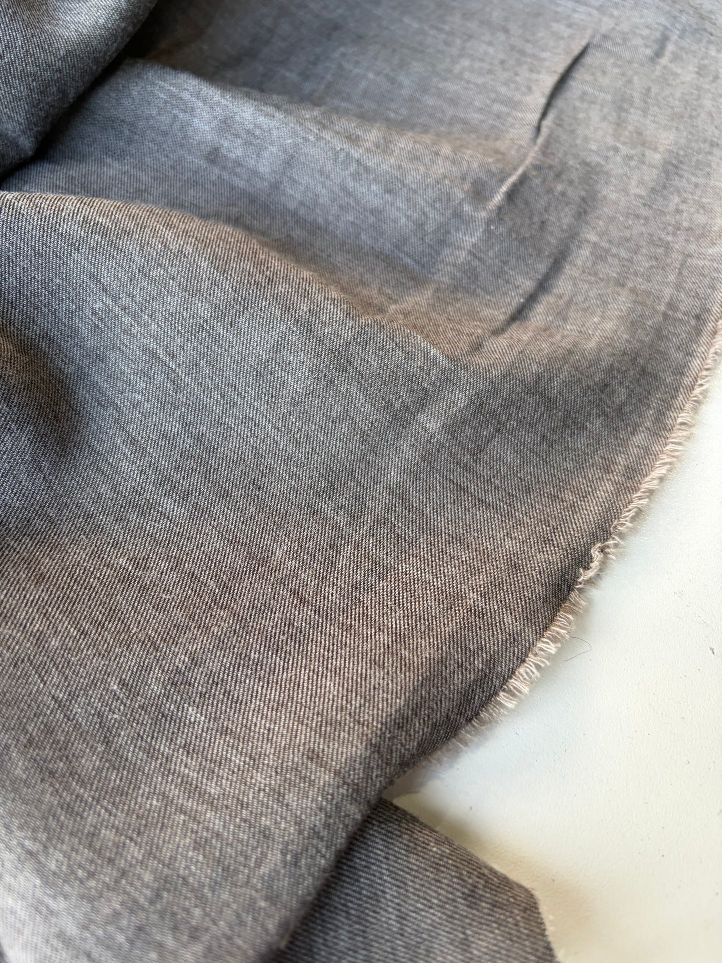 MORTY 006 taupe coloured viscose wool