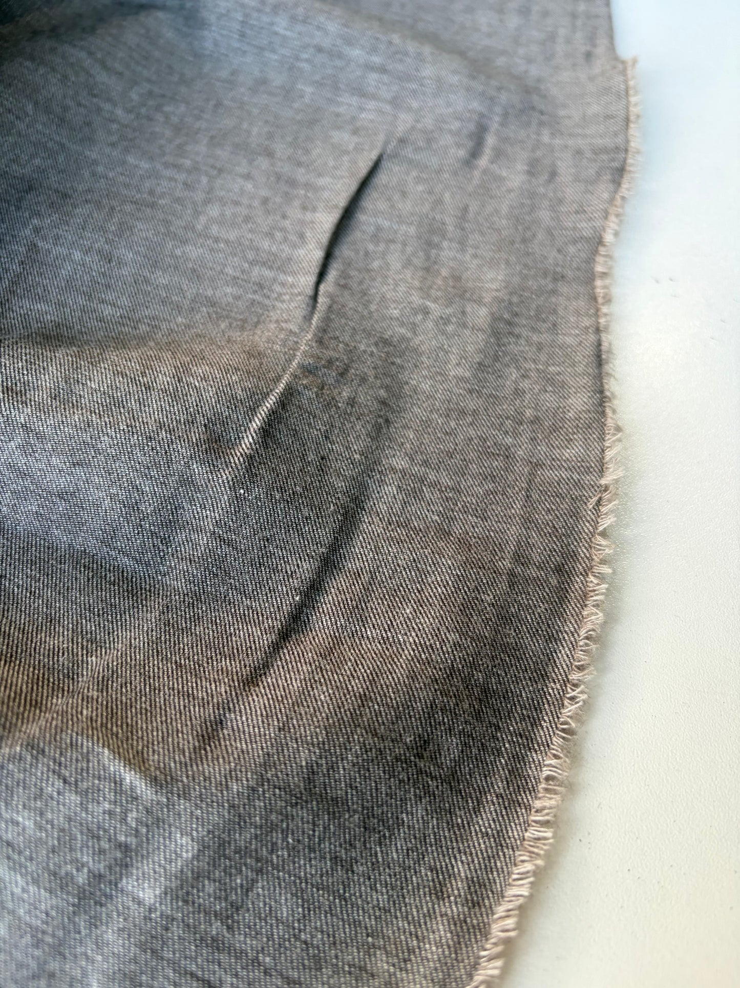MORTY 006 taupe coloured viscose wool