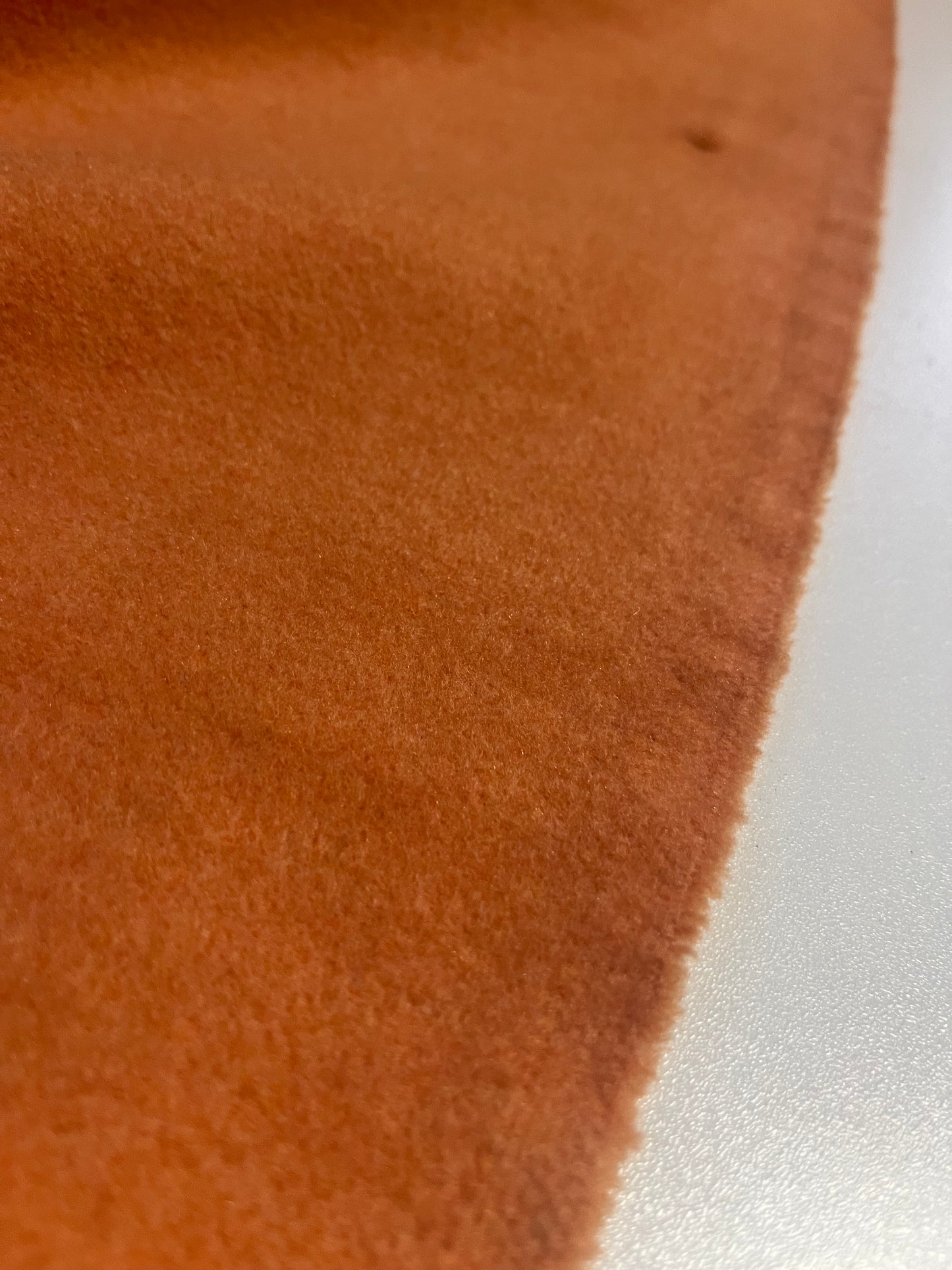 JACKIE 002 boiled wool tangerine