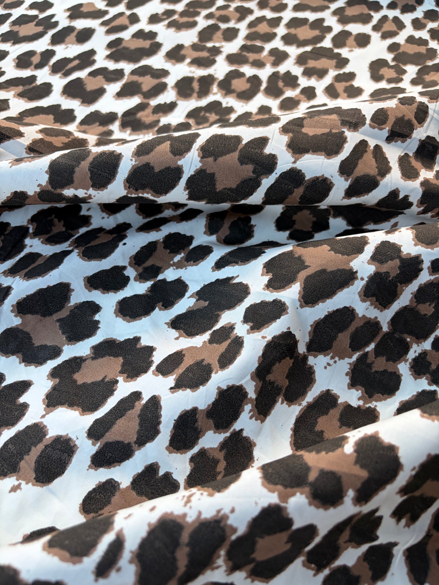 MARGE 047 cotton voile leopard print