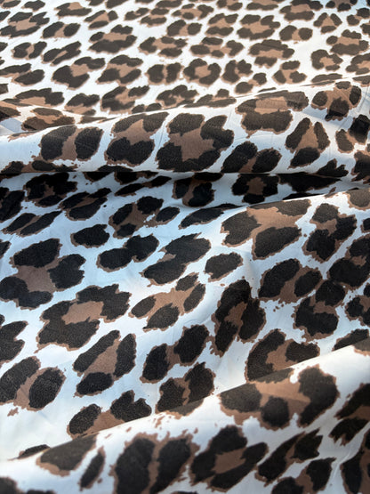 MARGE 047 cotton poplin leopard print