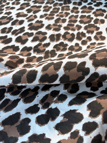 MARGE 047 cotton poplin leopard print