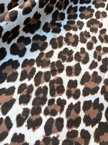 MARGE 047 cotton poplin leopard print