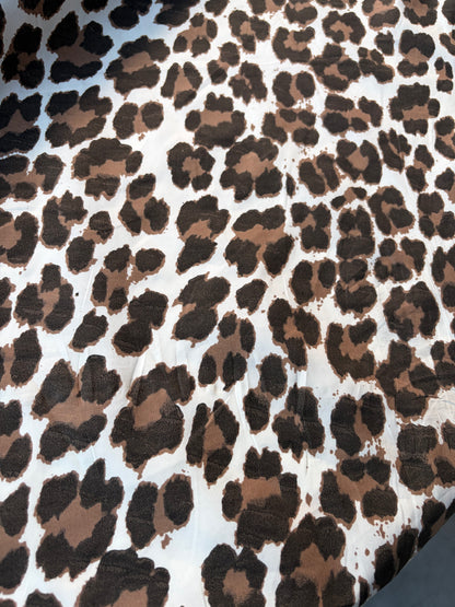 MARGE 047 cotton poplin leopard print