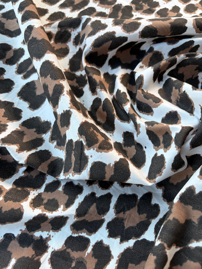 MARGE 047 cotton poplin leopard print