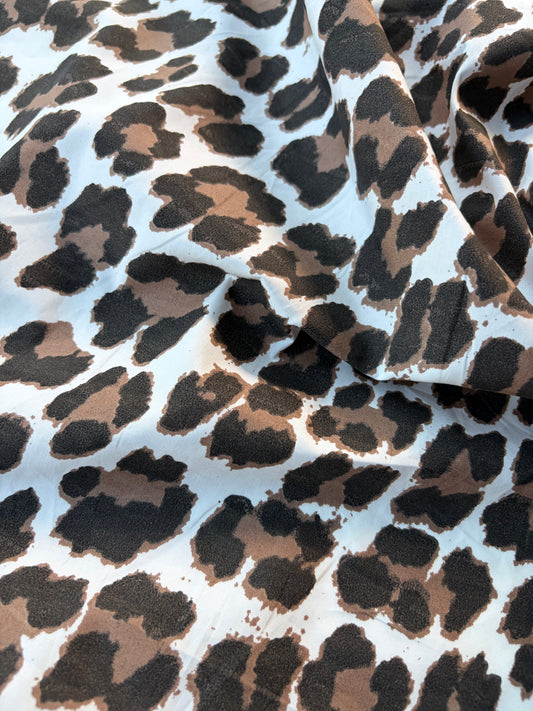 MARGE 047 cotton voile leopard print